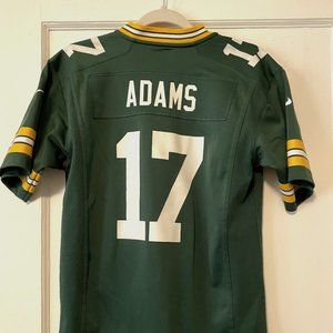 Nike NFL Davanta Adams Green Bay Packers Youth Jersey Size Large 14/16 Green